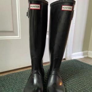Hunter Rain Boots - Tall, Black